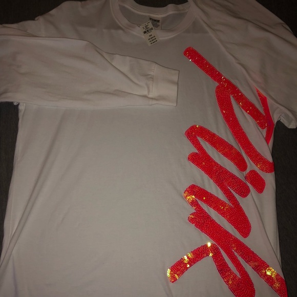 VS PINK NEW campus long sleeve - Picture 1 of 5